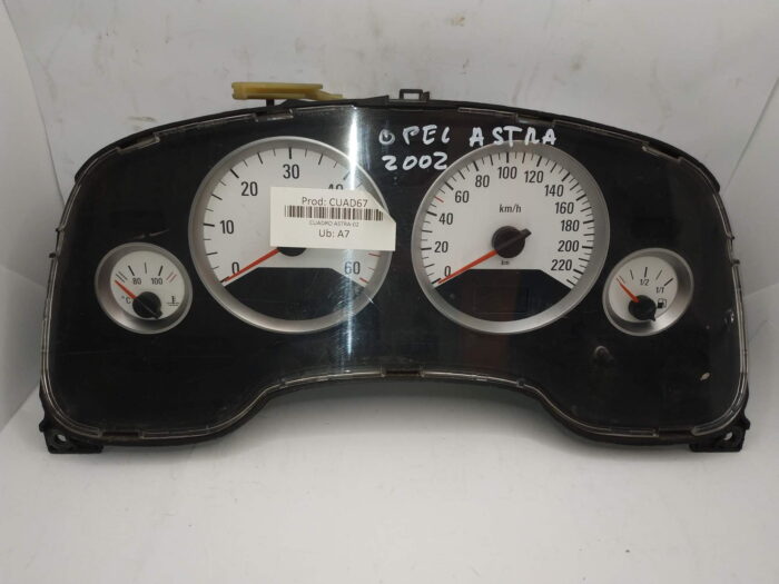 Cuadro de Instrumentos Opel Astra G 2002 esferas blancas
