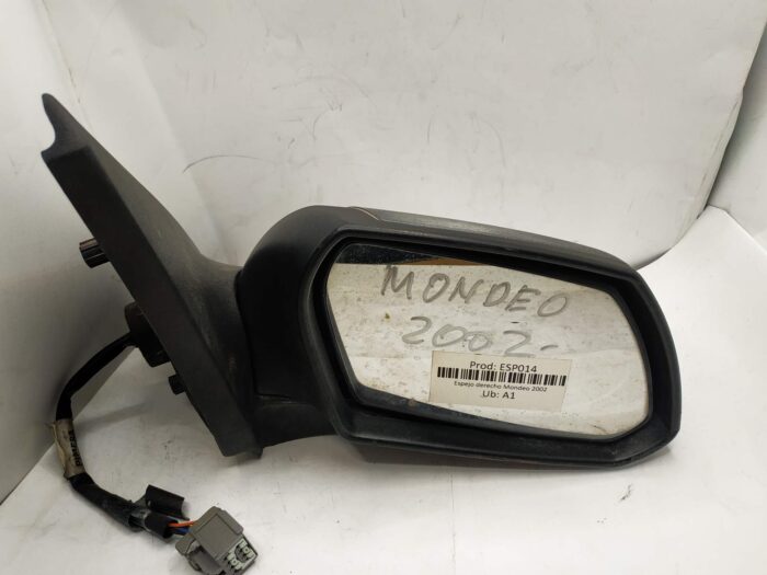 Retrovisor eléctrico completo derecho Ford Mondeo 2002 gris oscuro