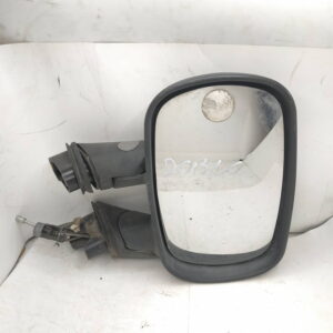Espejo retrovisor derecho completo Fiat Dobló negro