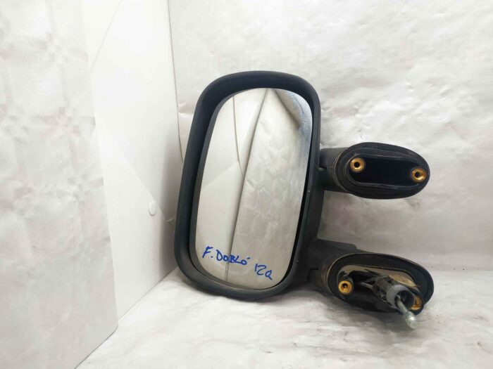 Retrovisor completo izquierdo negro Fiat Dobló