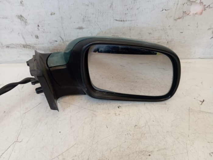 Retrovisor completo eléctrico derecho Peugeot 307 verde 2006
