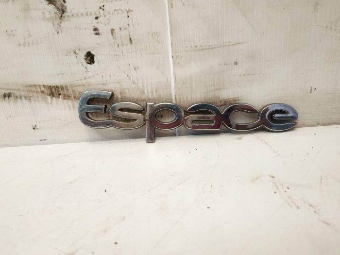 Emblema traseiro do Espace