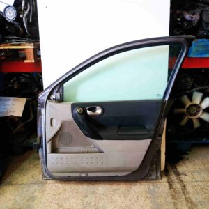 Puerta delantera derecha Renault Megane II gris oscuro