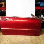 Porta dianteira direita Mercedes Benz CLK w209 cupê 220 CDI Vermelho