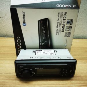 Rádio automotivo Kenwood USB Bluetooth SD viva-voz