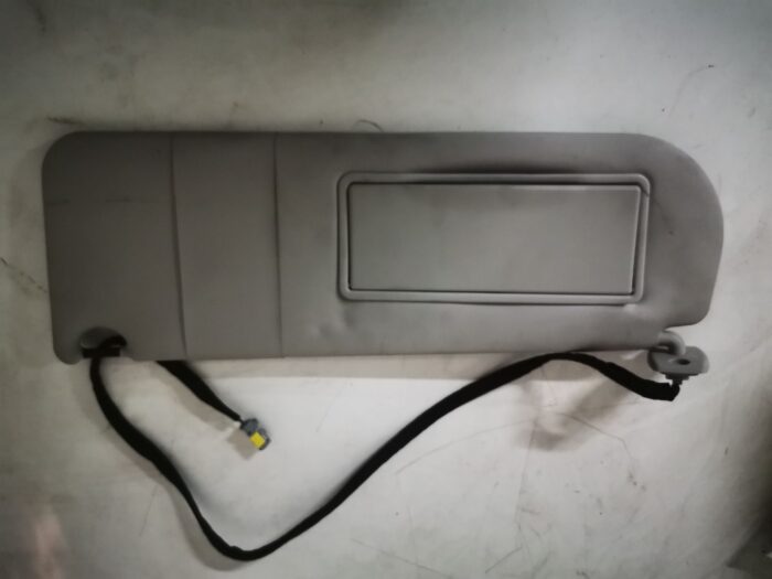 Pala de sol esquerda Fiat com cabo e conector