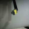 Pala de sol direita Fiat com cabo e conector
