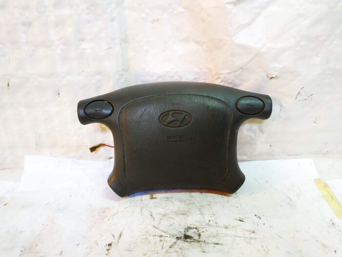 Airbag no volante Hyundai Atos cinza