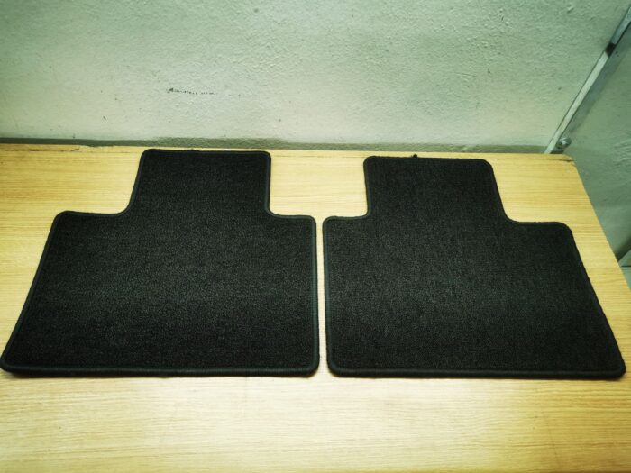 Conjunto de tapetes traseiros originais Renault Zoe Preto