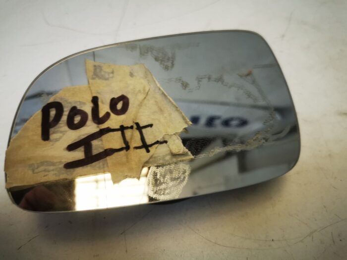 Vidro do retrovisor esquerdo Volkswagen Polo III Com motor de acionamento