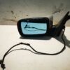 BMW Série 3 E46 cinza retrovisor externo esquerdo elétrico