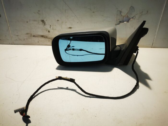 BMW Série 3 E46 cinza retrovisor externo esquerdo elétrico