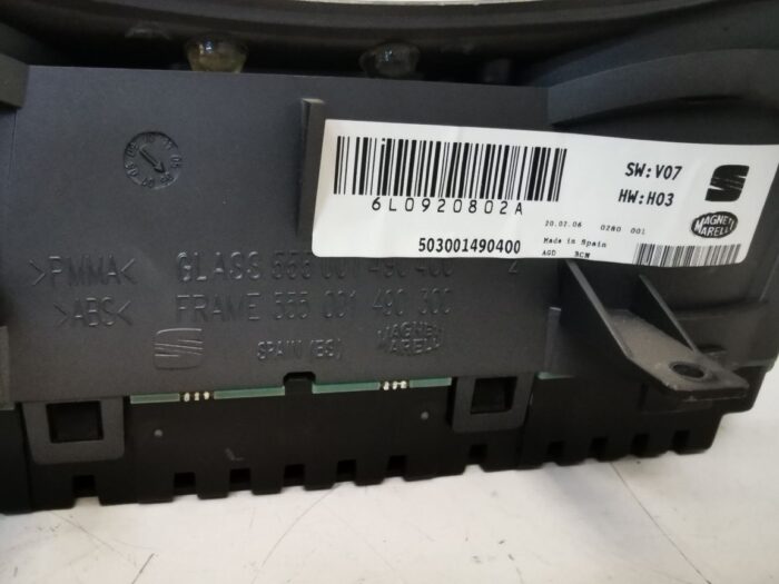 Cuadro de instrumentos Seat Ibiza III 6L 1.9 tdi