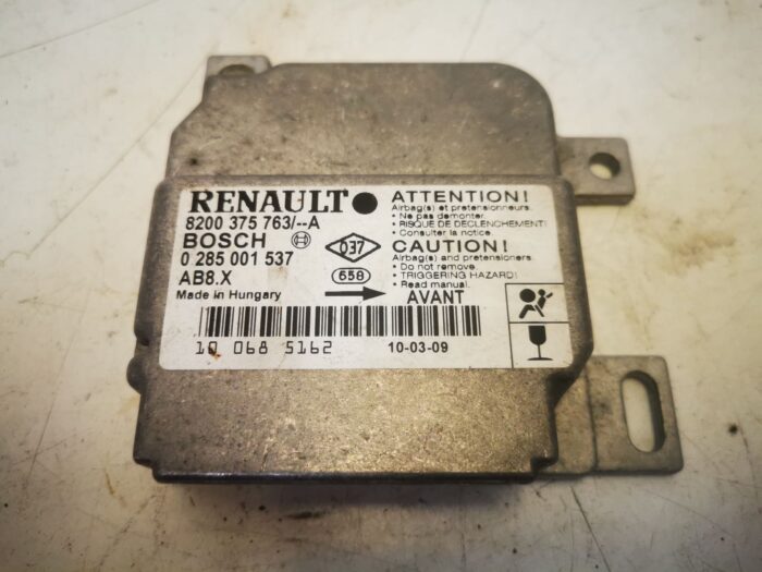 Unidade de controle de airbag Renault Clio II fase II