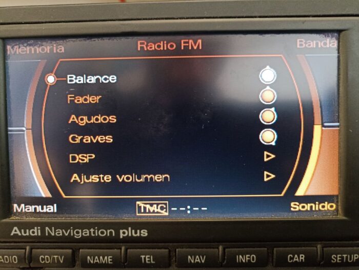 Radio navegador Audi A3 (8P) 2005