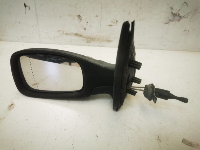 Retrovisor exterior esquerdo manual Peugeot 306 1997 sem tampa da caixa
