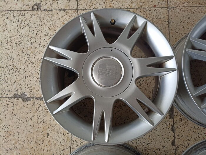 Conjunto de 4 rodas de alumínio originais Seat Ibiza 3 (6L) 2005