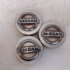 Juego 3 Tapones llanta aluminio Nissan
