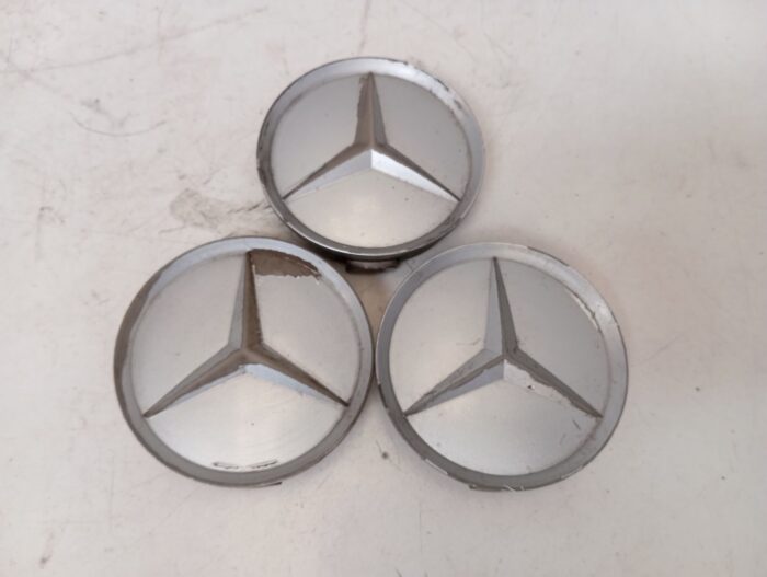 Juego 3 Tapones llanta aluminio Mercedes