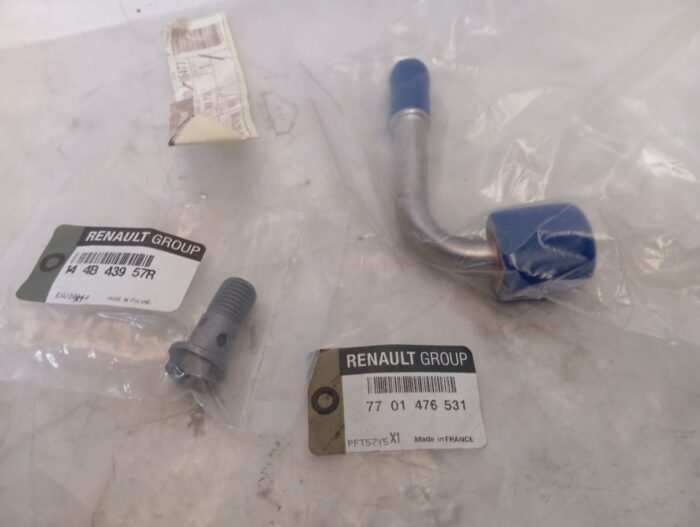 Conjunto completo tubo turbo con tornillo para Renault varios modelos